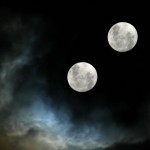 2 lunas en el cielo
