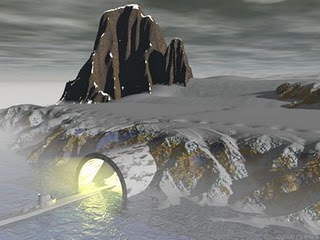 Resultado de imagen de base subterránea en la Antártida
