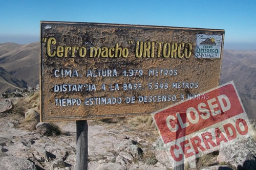 Cerro uritorco Cerrado