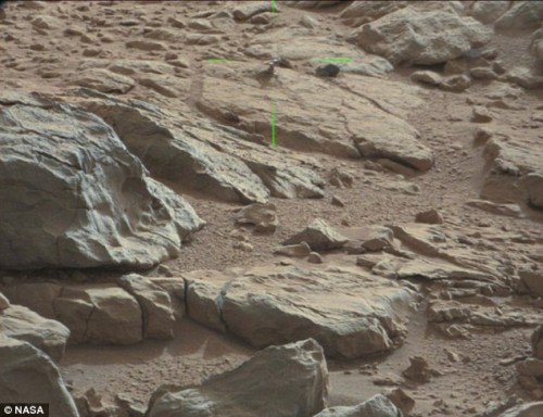 Metal de Marte - Curiosity