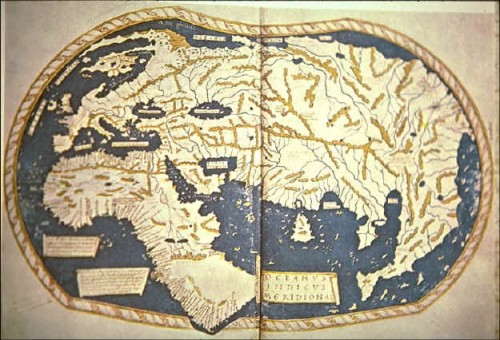 Mapa de Henricus Martellus de 1489