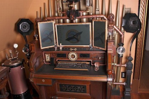Computadora steampunk