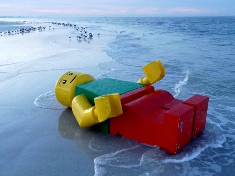 La playa de los legos perdidos