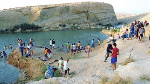 misterioso lago de tunez