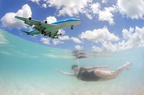 nadando con aviones 1