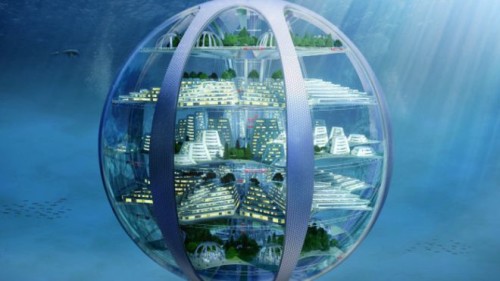 Ciudades submarinas y rascacielos subterráneos