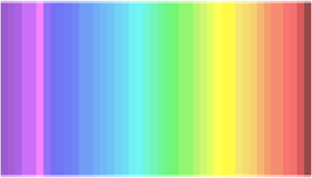 espectro de colores
