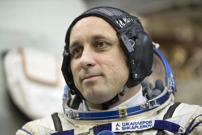 El cosmonauta ruso Anton Shkaplerov